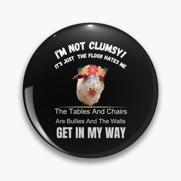 Item preview, i'm not clumsy sheep it's just the floor hates me designed and sold by Thespacerocket.