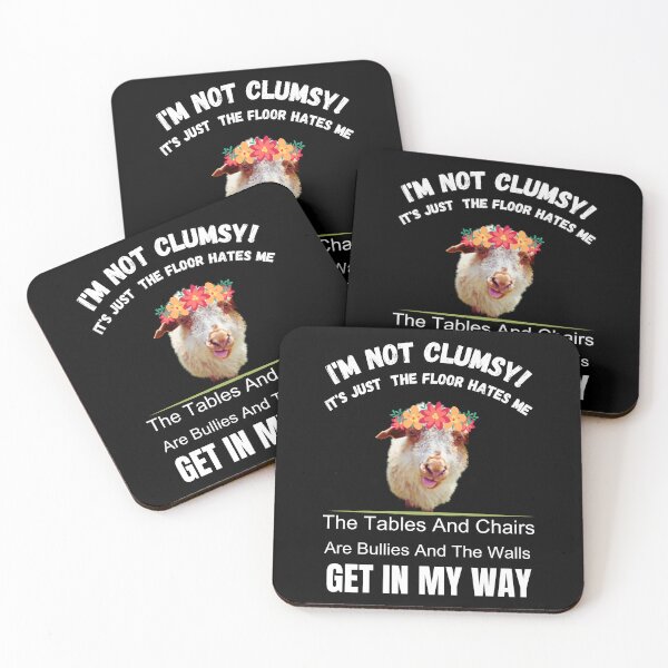 Item preview, i'm not clumsy sheep it's just the floor hates me designed and sold by Thespacerocket.