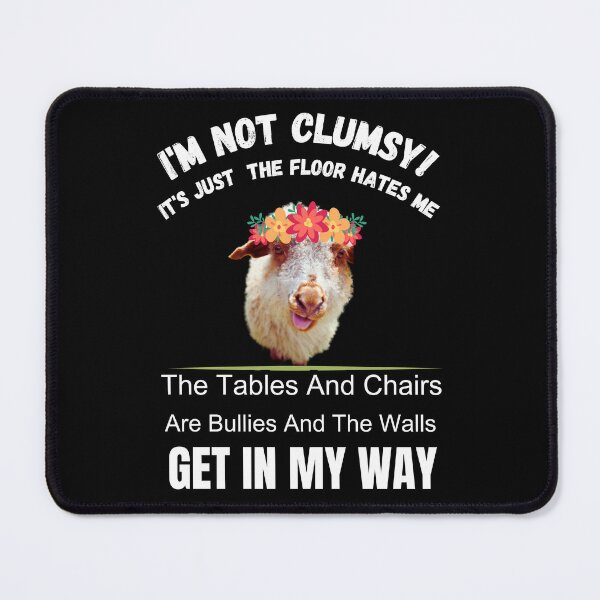 Item preview, i'm not clumsy sheep it's just the floor hates me designed and sold by Thespacerocket.