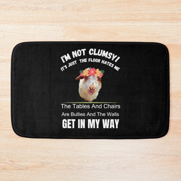 Item preview, i'm not clumsy sheep it's just the floor hates me designed and sold by Thespacerocket.