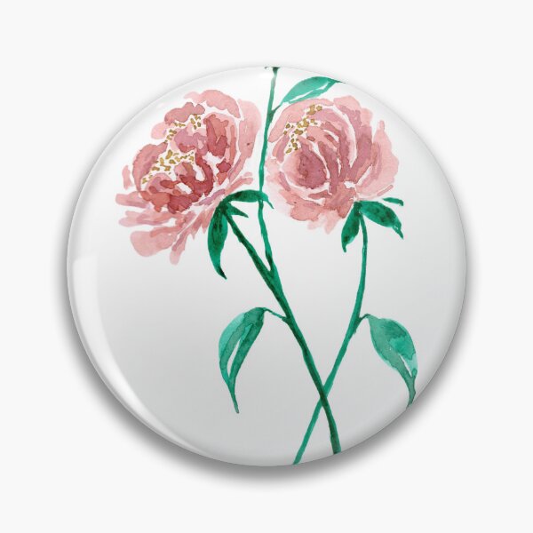 Artikelvorschau, Elegante rosa Pfingstrosen entworfen und verkauft von KeriFrances.