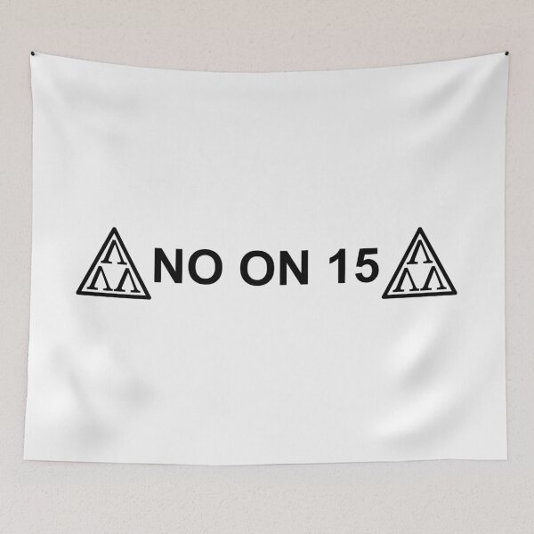 Item preview, Lambda Lambda Lambda "No on 15" designed and sold by NoxHardigan.