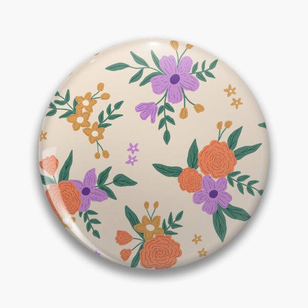 Item preview, Floral bouquet - Cream designed and sold by Illustrated by Nat.