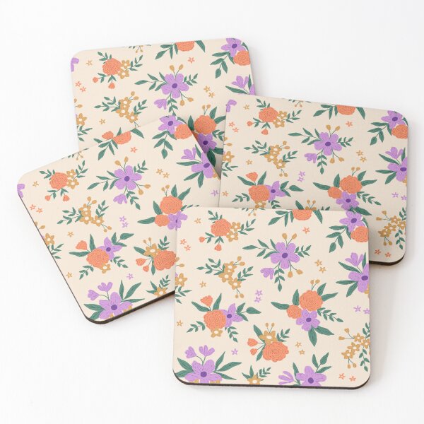 Item preview, Floral bouquet - Cream designed and sold by Illustrated by Nat.