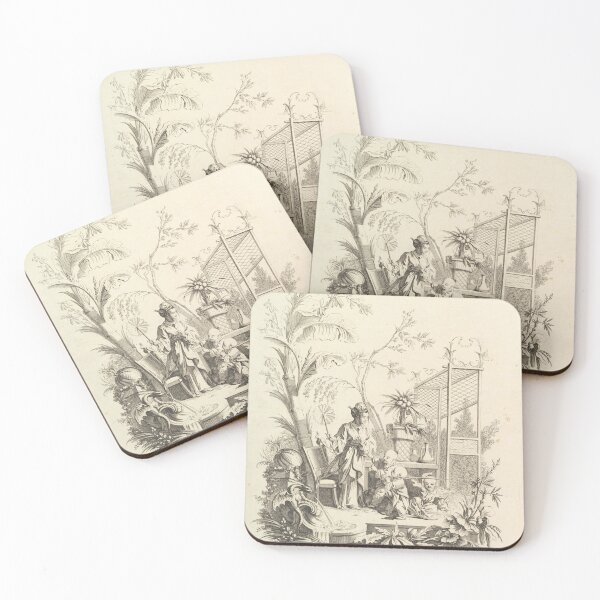 Item preview, Chinoiserie grisalla designed and sold by TheChinoiserie.