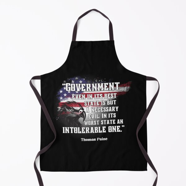 Item preview, Government Quote Thomas Paine designed and sold by A-M-Watson.