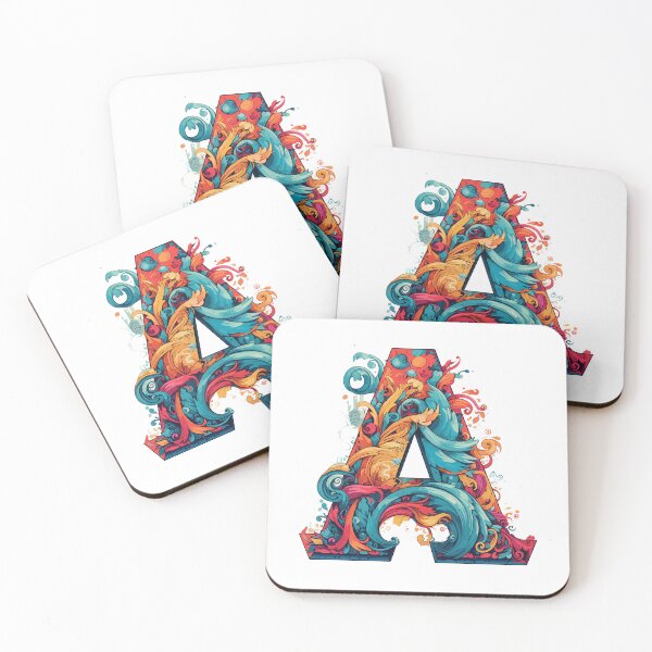 Item preview, Letter A designed and sold by stickermepink.