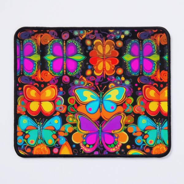 Item preview, Butterflies Delight Abstract Pattern designed and sold by LLdreams.