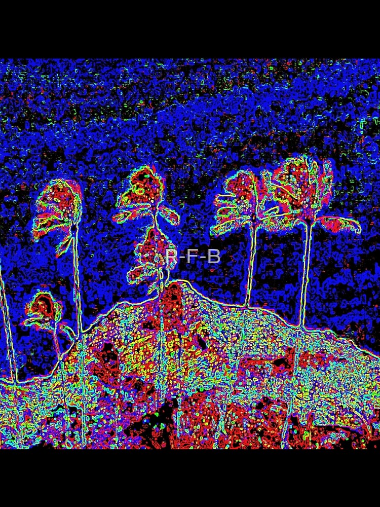 Aperçu 5 sur 5. Robe trapèze avec l'œuvre Diamond Head from Leahi Park - Blue Night créée et vendue par R-F-B.