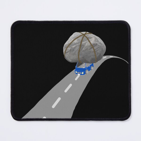 Item preview, Sisyphus Gets a Car designed and sold by ArtAndBliss.
