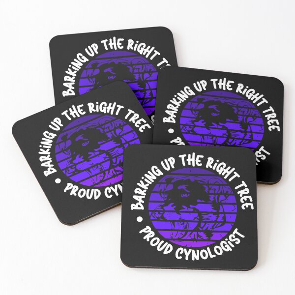Item preview, Barking Up the Right Tree: Proud Cynologist. designed and sold by Mihuk.
