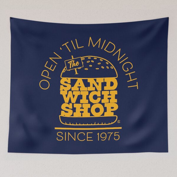Item preview, The Sandwich Shop (mustard) designed and sold by Murder of Crows.