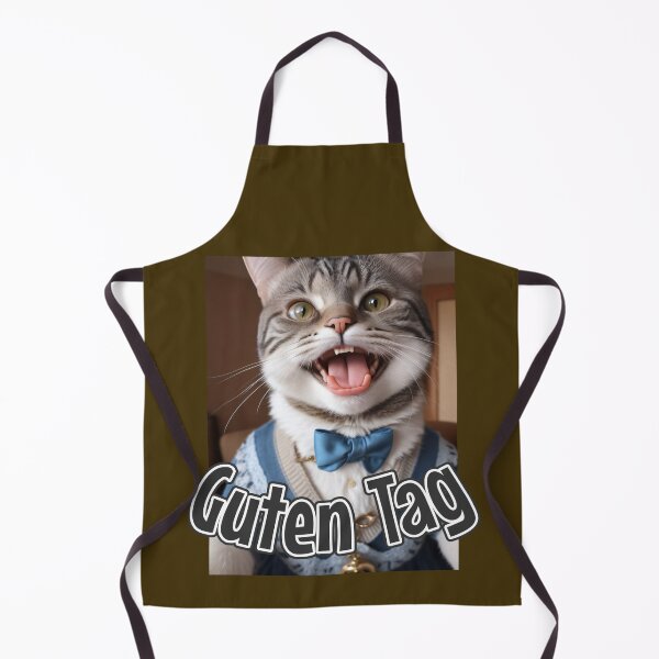 Artikelvorschau, KI-generierte Katze 01 „Guten Tag“ entworfen und verkauft von Cliff-Qi.
