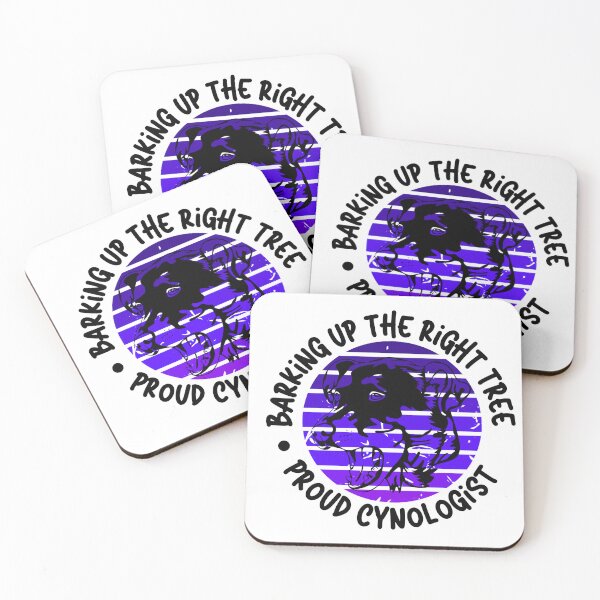 Item preview, Barking Up the Right Tree: Proud Cynologist. designed and sold by Mihuk.