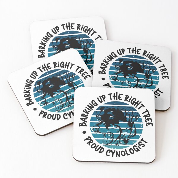 Item preview, Barking Up the Right Tree: Proud Cynologist. designed and sold by Mihuk.