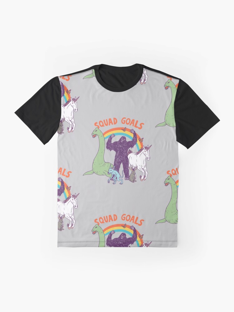 Thumbnail 4 of 5, Graphic T-Shirt, Squad Goals designed and sold by wytrab8.