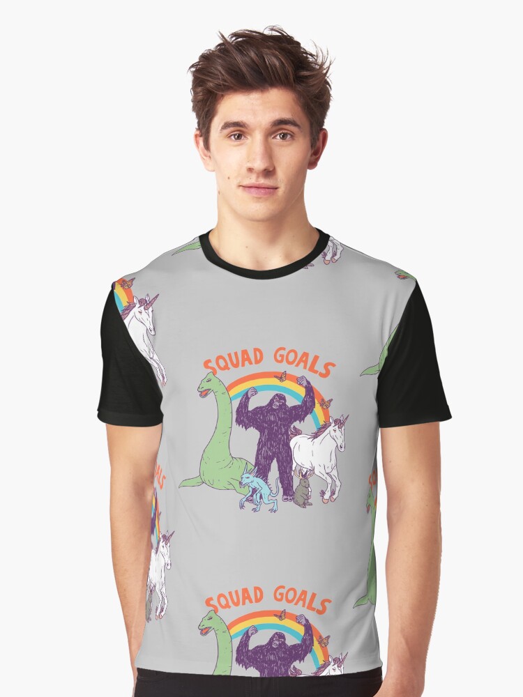 Thumbnail 1 of 5, Graphic T-Shirt, Squad Goals designed and sold by wytrab8.