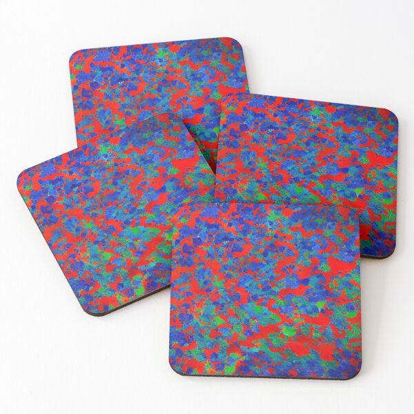 Item preview, Abstract Red Blue and Green Pattern designed and sold by calibrit.