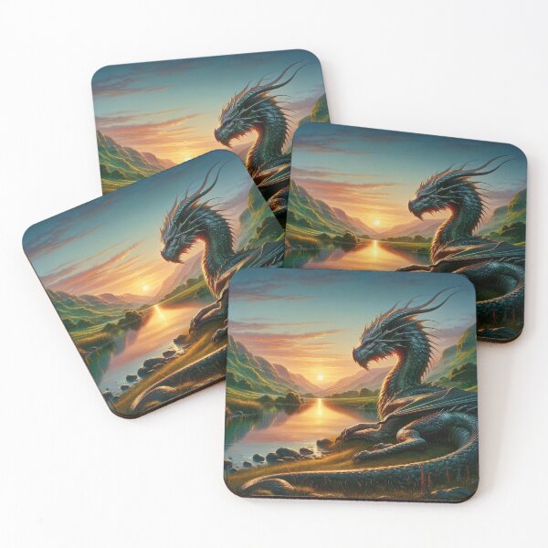 Item preview, Tranquil Dragon Twilight designed and sold by SunkenCost.