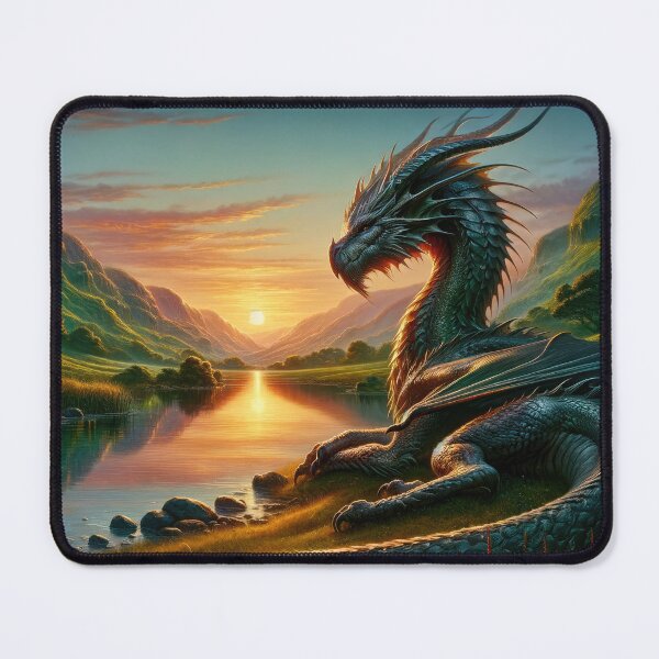 Item preview, Tranquil Dragon Twilight designed and sold by SunkenCost.