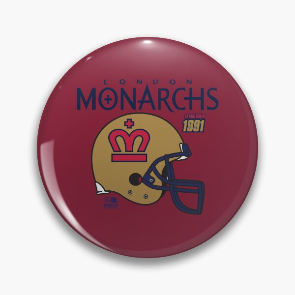 Artikelvorschau, Fußball der London Monarchs entworfen und verkauft von TeeArcade84.