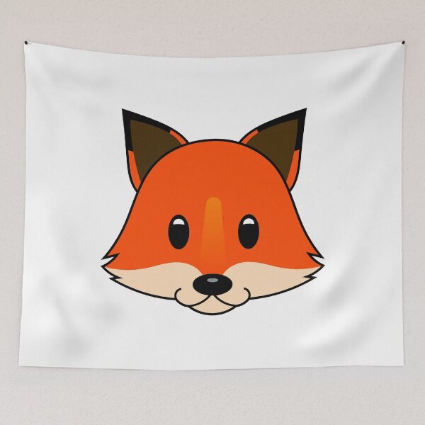 Item preview, Cute Fox Emoji Apple designed and sold by DibujandoPorfa.