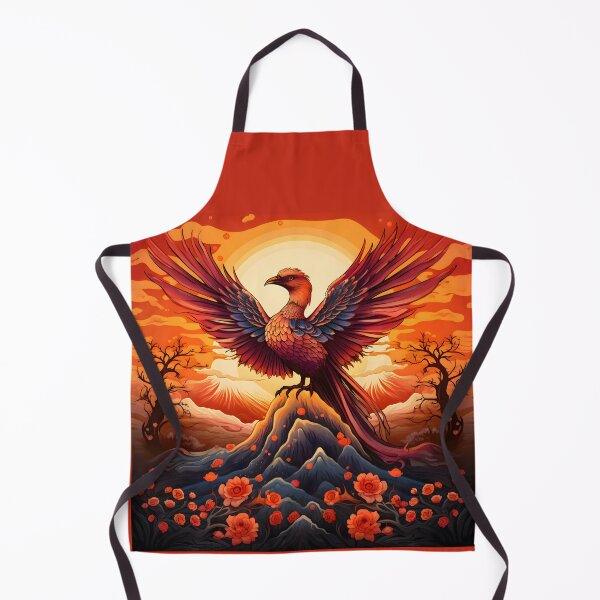 Item preview, Hou Ou Sunrise Rebirth - Japanese Phoenix Art designed and sold by Sakashi-Canvas.