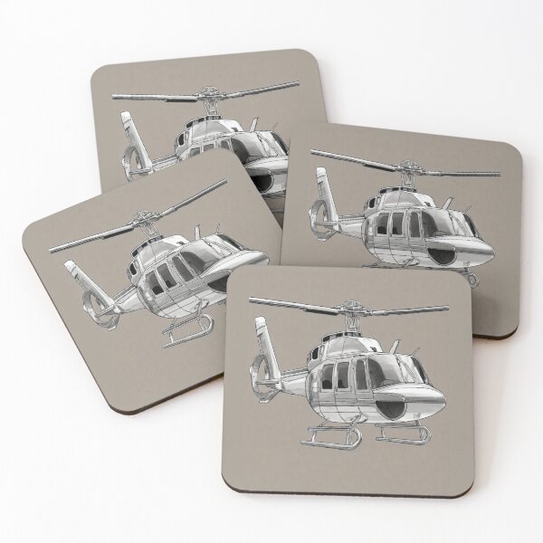 Item preview, "Helicopter Bell 206 JetRanger: Aerial Marvel" designed and sold by Artisticanvas.