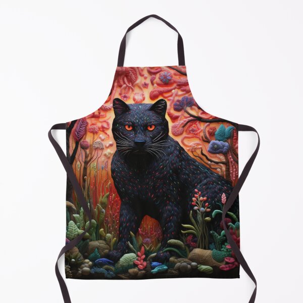 Artikelvorschau, Panther im Stickdruck entworfen und verkauft von NDMDesignStudio.