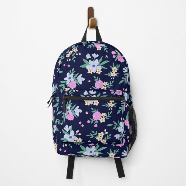Item preview, Floral bouquet - Dark blue designed and sold by Illustrated by Nat.