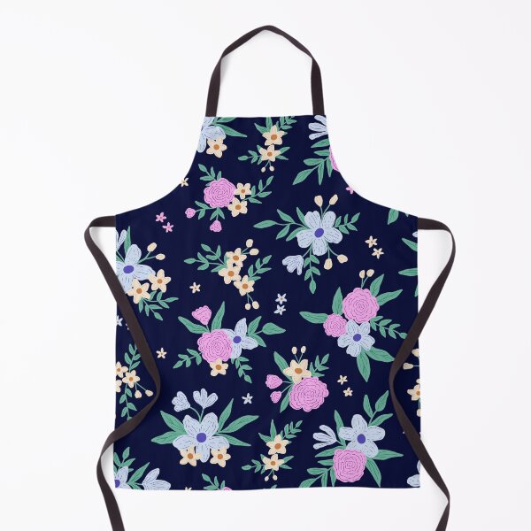 Item preview, Floral bouquet - Dark blue designed and sold by Illustrated by Nat.