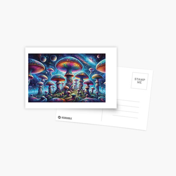 Item preview, Galactic Mycology: A Journey Through Psychedelic Space designed and sold by Aura-Alchemists.