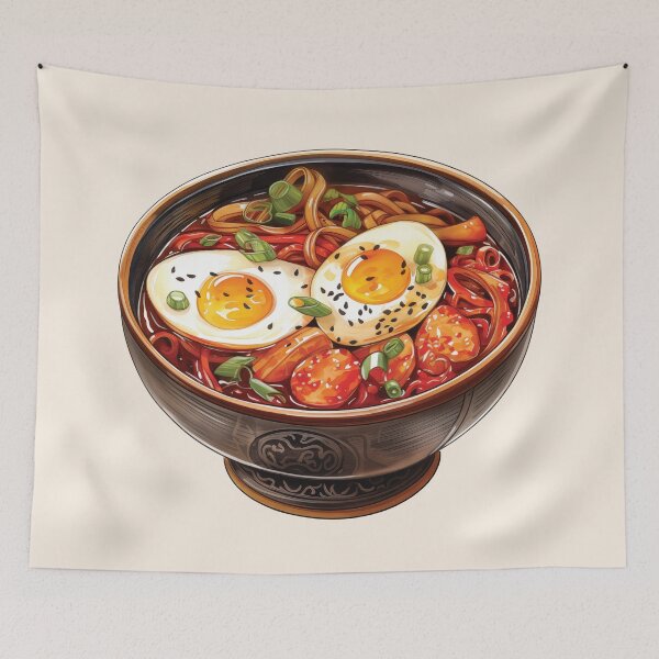 Item preview, Korean Rabokki - Ramen and Tteokbokki designed and sold by Alicia Chee.