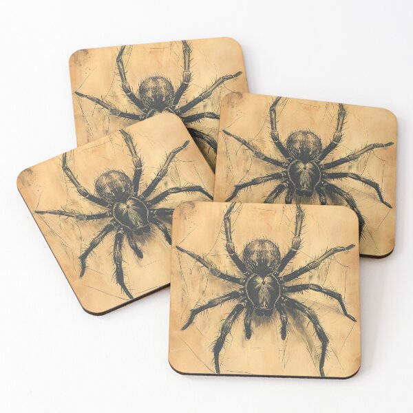 Item preview, Realistic Tarantula Sketch designed and sold by Konkam.