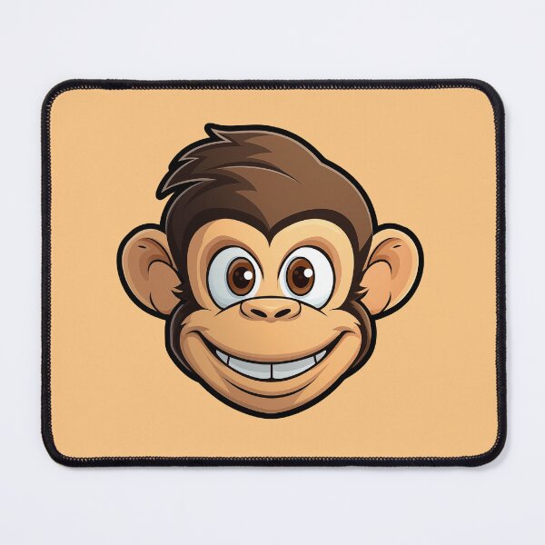 Item preview, Happy Cartoon Monkey designed and sold by Kitty Nut House.