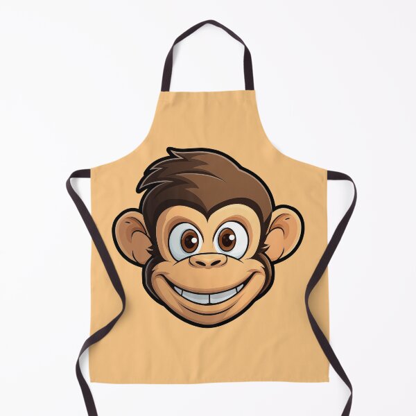 Item preview, Happy Cartoon Monkey designed and sold by Kitty Nut House.
