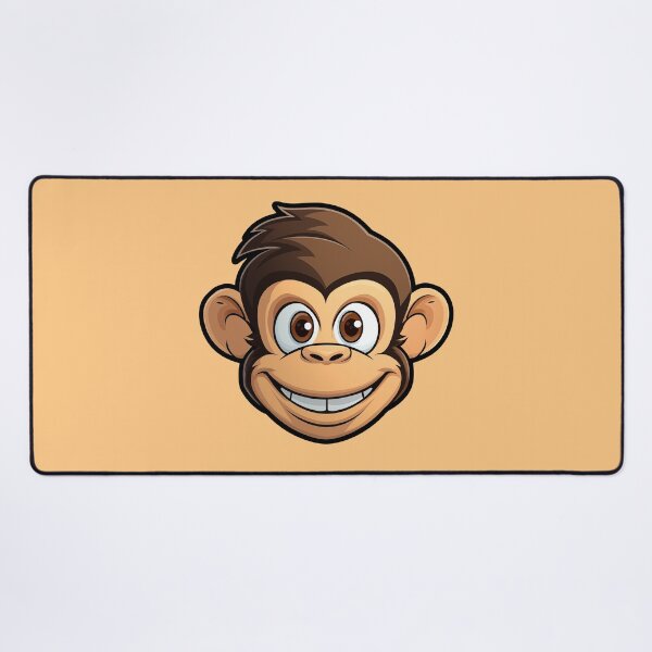 Item preview, Happy Cartoon Monkey designed and sold by Kitty Nut House.