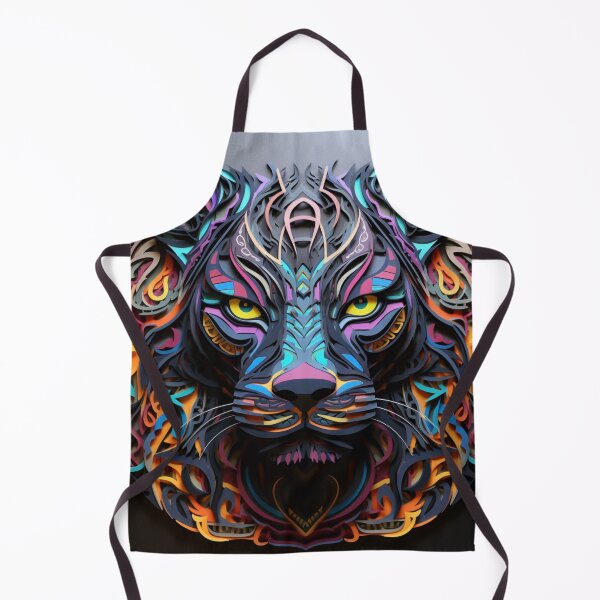 Item preview, Fierce In Paper Canvas Art designed and sold by NDMDesignStudio.