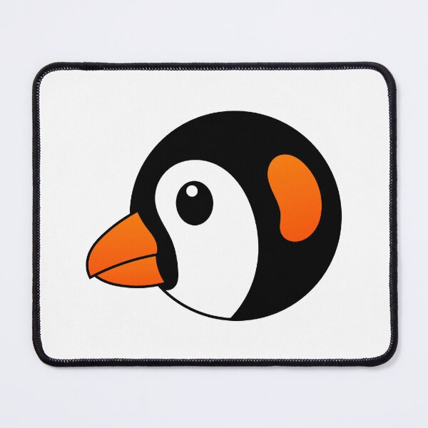 Item preview, Penguin Face Emoji Apple designed and sold by DibujandoPorfa.