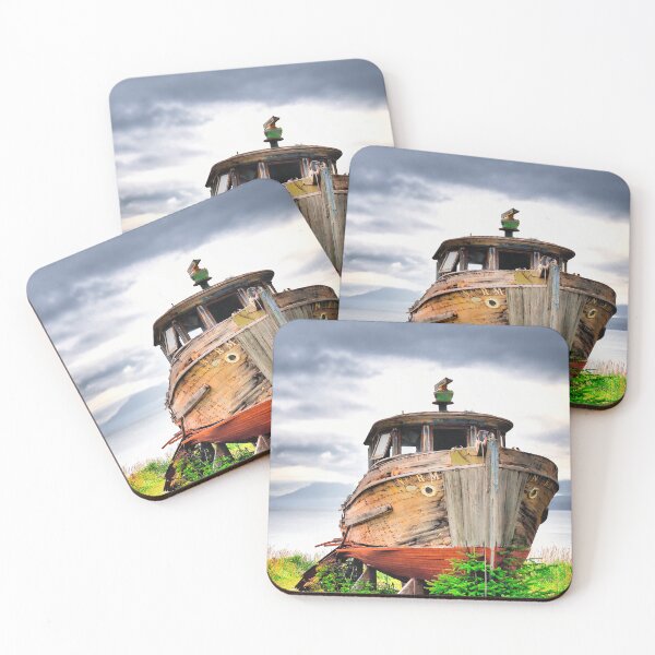 Item preview, Classic Old Boat in colour designed and sold by pcole123.