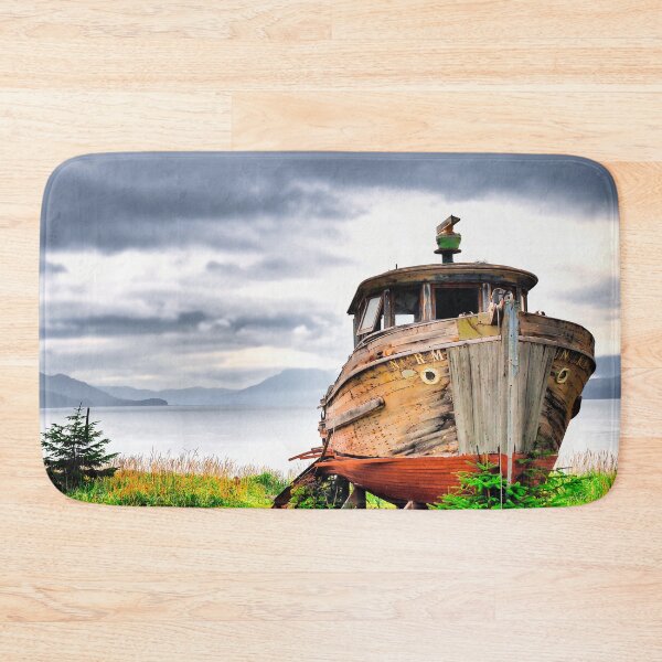 Item preview, Classic Old Boat in colour designed and sold by pcole123.