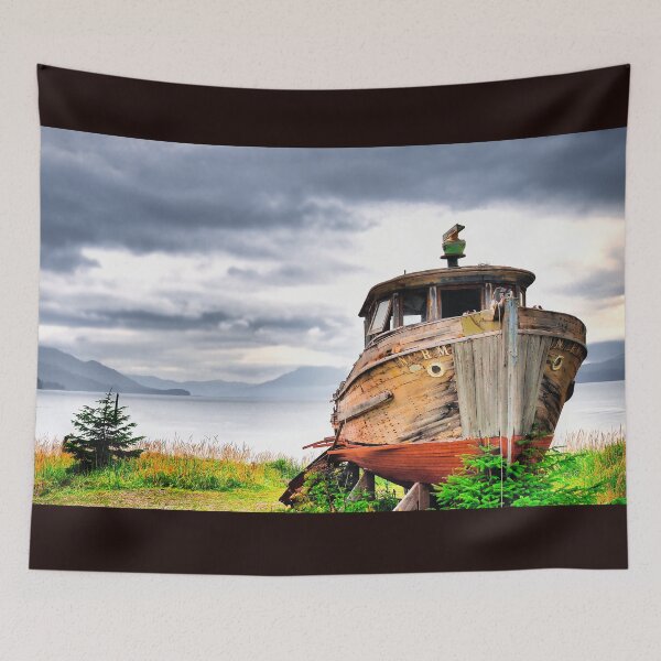 Item preview, Classic Old Boat in colour designed and sold by pcole123.