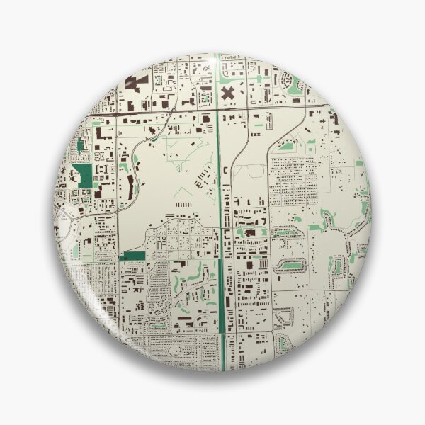 Artikelvorschau, Straßenkarte von Fort Myers entworfen und verkauft von mapsbymo.