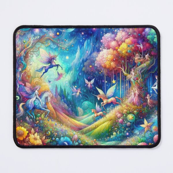Item preview, Enchanted Night in Fantasy Forest designed and sold by SunkenCost.