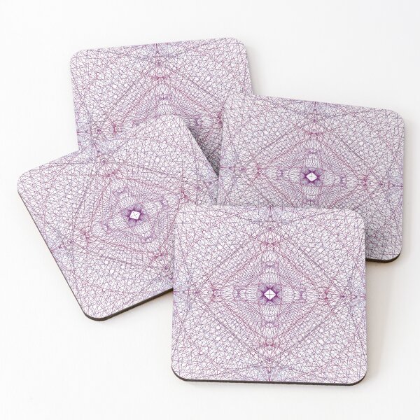 Item preview, Rectangular Pattern #4 Morph C [16678-Purples-WB] designed and sold by LottMultimedia.