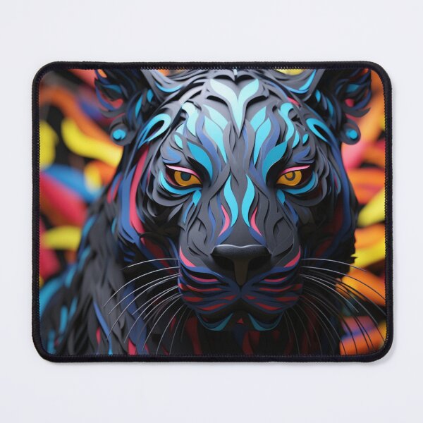 Item preview, Panther in Paper Origami Print designed and sold by NDMDesignStudio.