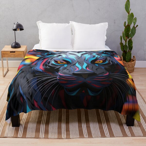 Item preview, Panther in Paper Origami Print designed and sold by NDMDesignStudio.
