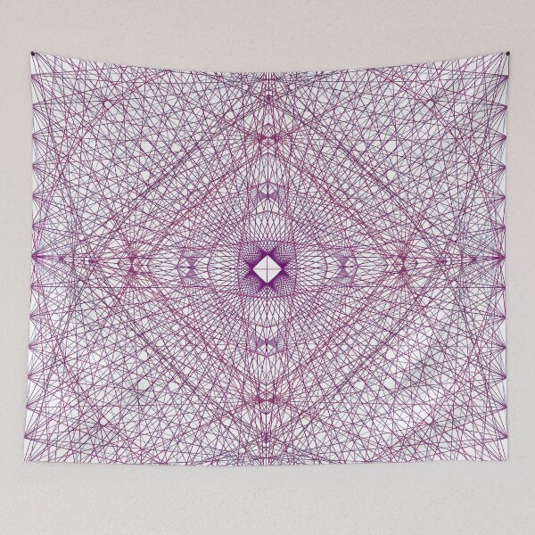 Item preview, Rectangular Pattern #4 Morph C [16678-Purples-WB] designed and sold by LottMultimedia.