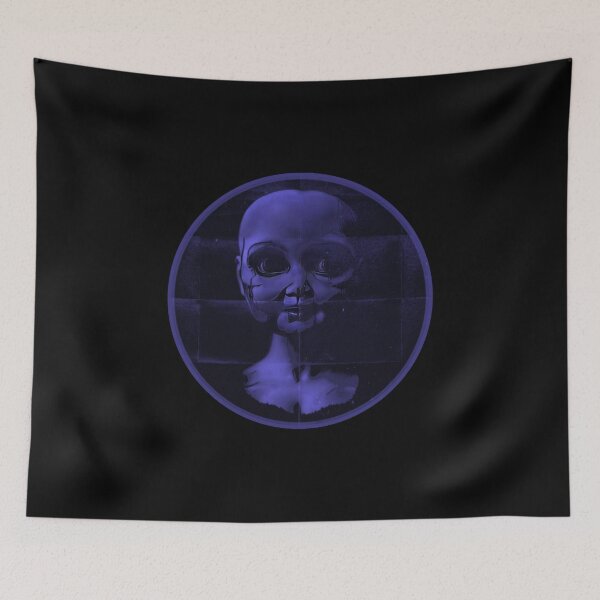 Item preview, Creepy dark dolls by Red Siri0 - Blue purple  designed and sold by Red Siri0 Art.