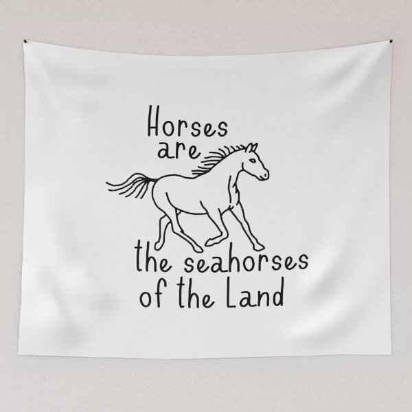 Item preview, Horses are the seahorses of the land designed and sold by rioferdee.